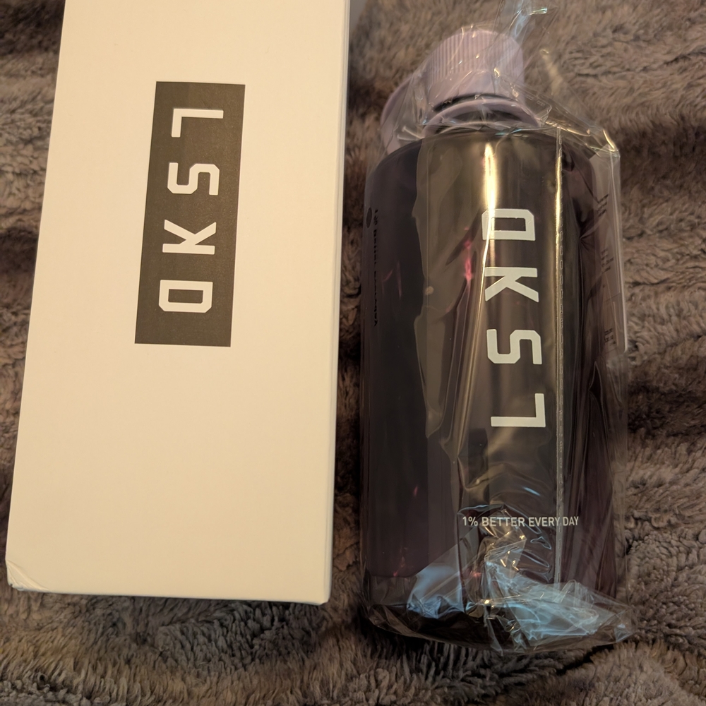 LSKD Purple Water Bottle